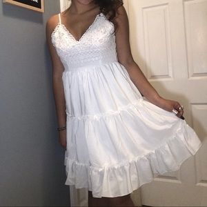 White sundress